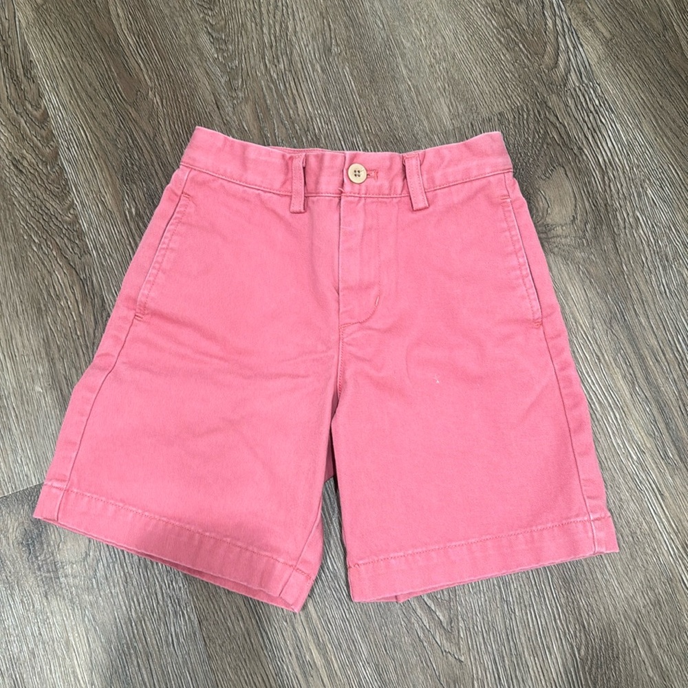 Boys Vineyard Vines coral shorts